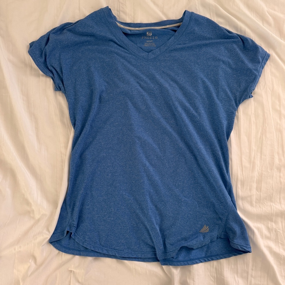 Women's Blue Athletic Shirt